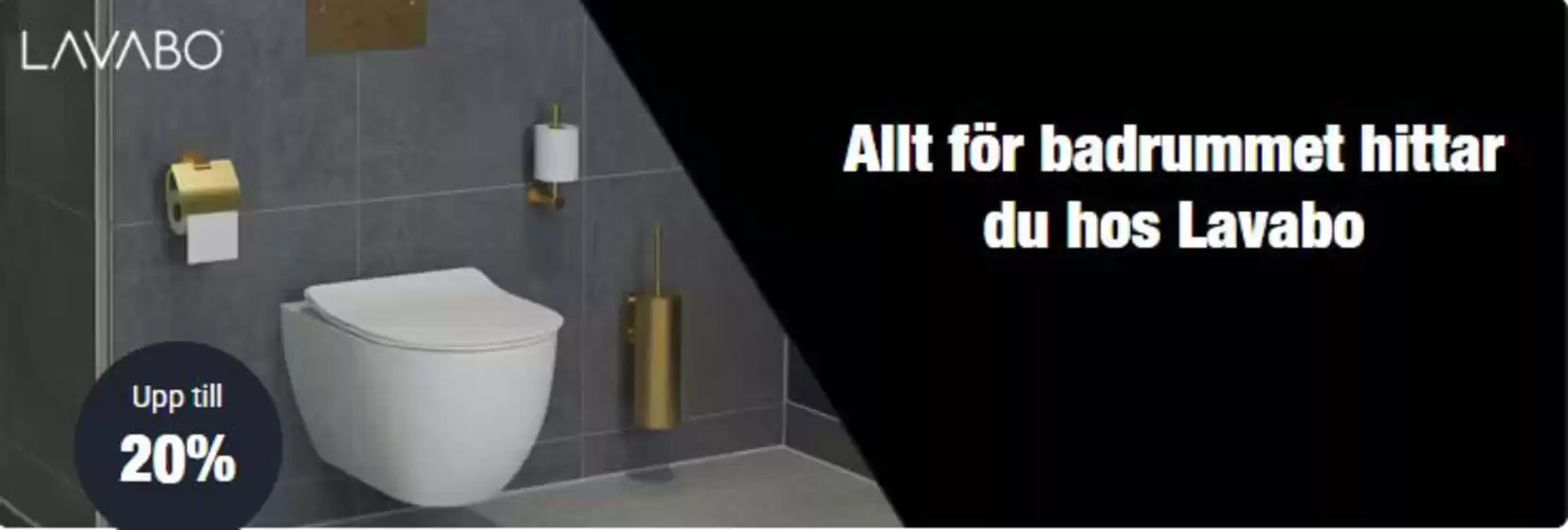 Lindströms Bad & Kakel-katalog i Sunne | Upp till 20%! | 2026-03-30T00:00:00.000Z - 2026-04-13T00:00:00.000Z