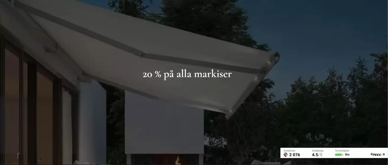 Moogio-katalog i Skövde | 20 % på alla markiser! | 2026-04-03T00:00:00.000Z - 2026-04-17T00:00:00.000Z