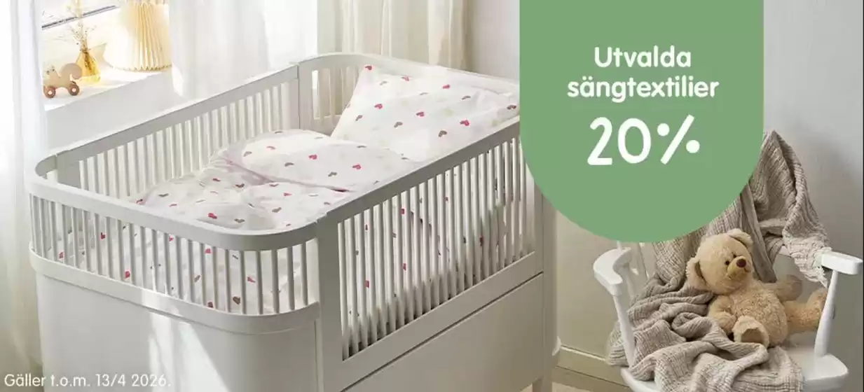 Babyland-katalog | 15-20% rabatt! | 2026-04-03T00:00:00.000Z - 2026-04-13T00:00:00.000Z