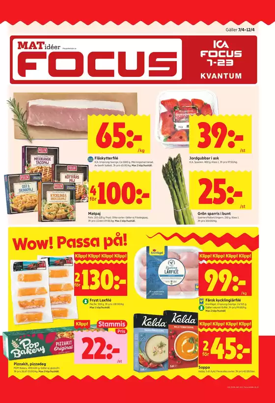 ICA Kvantum-katalog i Söderhamn | Fantastiska rabatter på utvalda produkter | 2026-04-07T00:00:00.000Z - 2026-04-12T00:00:00.000Z