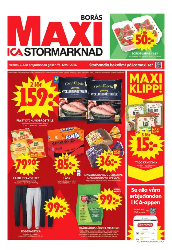 ICA Maxi-katalog i Söderhamn | Nya erbjudanden att upptäcka | 2026-04-07T00:00:00.000Z - 2026-04-12T00:00:00.000Z