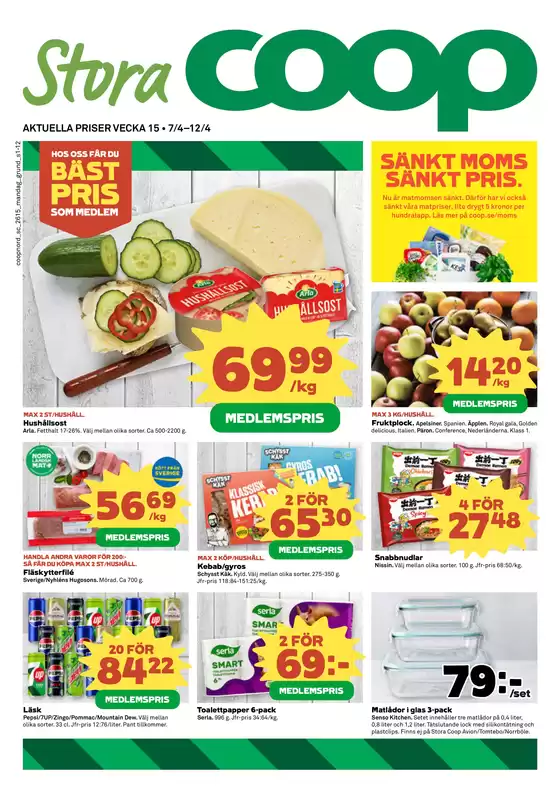 Stora Coop-katalog i Gamla Falmark | Fantastiska rabatter på utvalda produkter | 2026-04-07T00:00:00.000Z - 2026-04-12T00:00:00.000Z