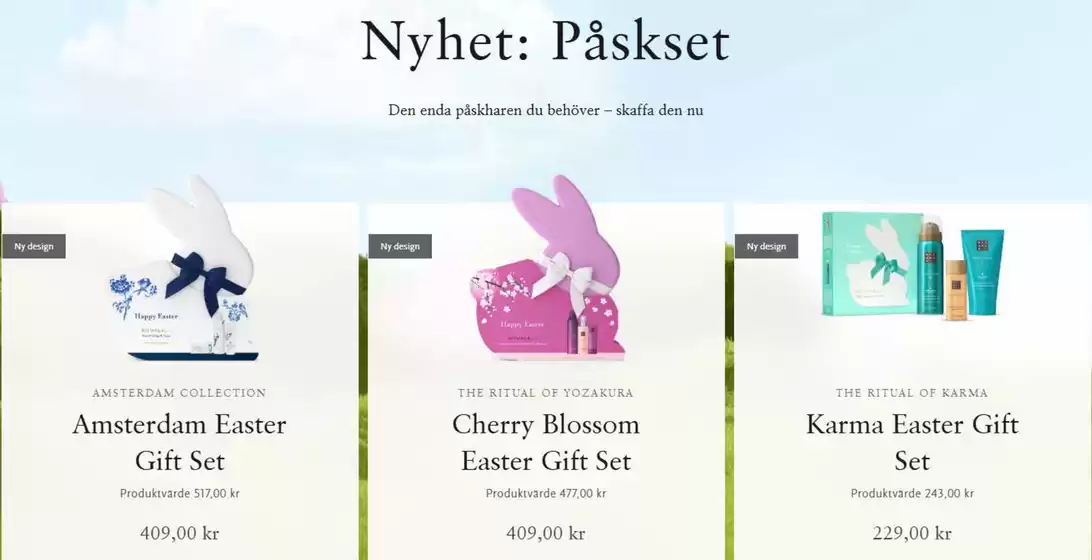 Rituals Cosmetics-katalog i Helsingborg | Nyhet: Påskset! | 2026-04-07T00:00:00.000Z - 2026-04-12T00:00:00.000Z