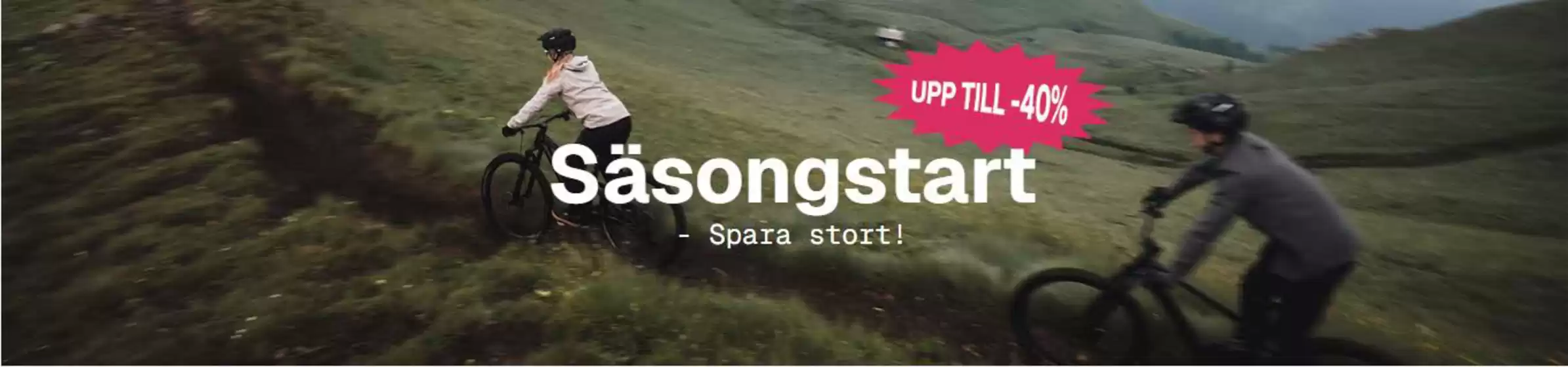 Bikester-katalog i Östermalm | Upp till -40%! | 2026-04-14T00:00:00.000Z - 2026-04-28T00:00:00.000Z