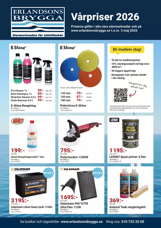 Erlandsons Brygga-katalog i Östermalm | Vårpriser 2026! | 2026-04-14T00:00:00.000Z - 2026-05-03T00:00:00.000Z