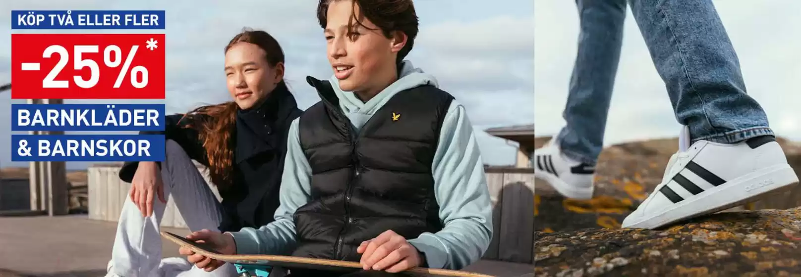 Intersport-katalog i Östermalm | 25% rabatt på barnkläder och barnskor! | 2026-04-14T00:00:00.000Z - 2026-04-20T00:00:00.000Z