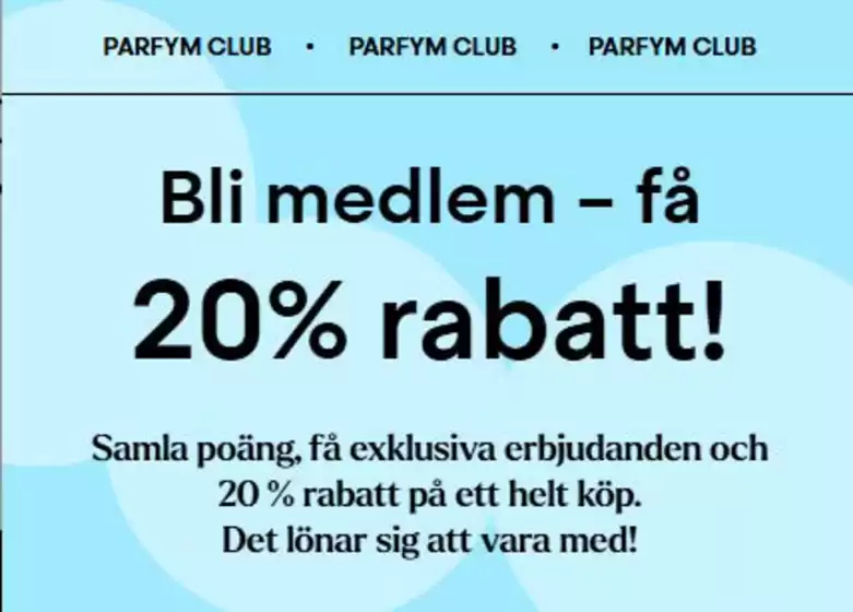 Parfym-katalog | Få 20% rabatt! | 2026-04-14T00:00:00.000Z - 2026-06-30T00:00:00.000Z