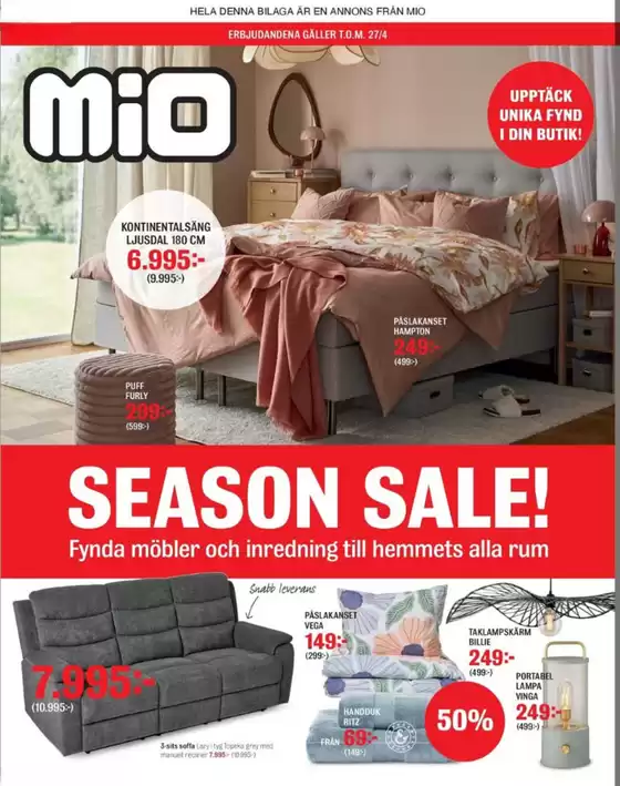 Mio-katalog i Sollentuna | Kampanjbladet! | 2026-04-14T00:00:00.000Z - 2026-04-27T00:00:00.000Z