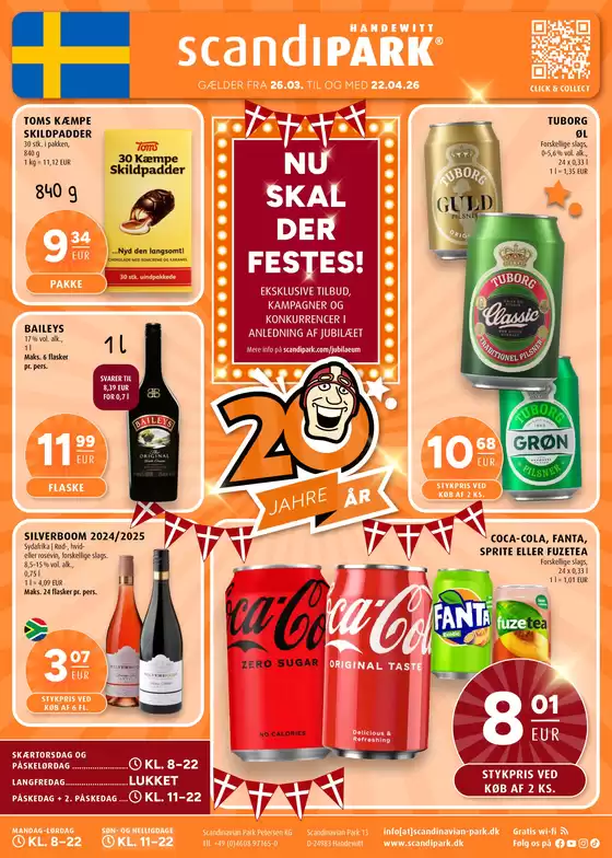 Scandinavian Park-katalog | Scandinavian Park reklamblad | 2026-03-26T00:00:00.000Z - 2026-04-22T00:00:00.000Z