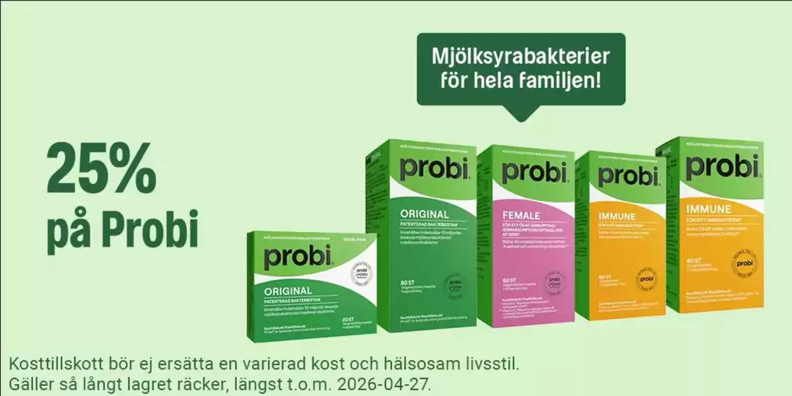 Apotea-katalog | 20-25% rabatt! | 2026-04-15T00:00:00.000Z - 2026-04-27T00:00:00.000Z