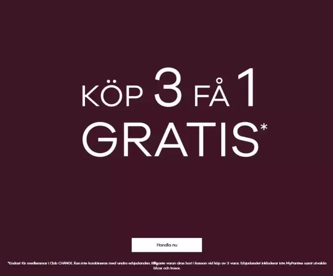 Change-katalog i Södvik | Exklusivt erbjudande! | 2026-04-15T00:00:00.000Z - 2026-04-29T00:00:00.000Z