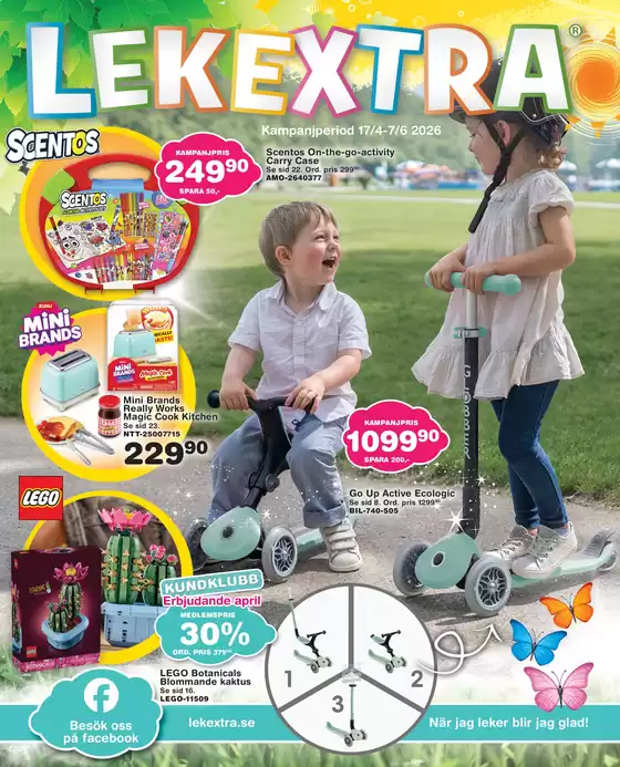 Lekextra-katalog | LEKEXTRA Vårkatalog 2026 | 2026-04-17T00:00:00.000Z - 2026-06-07T00:00:00.000Z