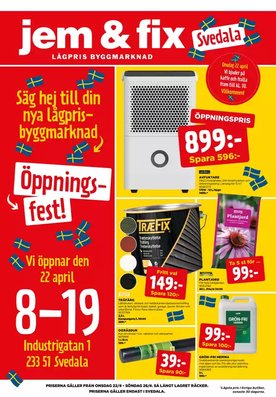 Jem&Fix-katalog i Vi | Jem&Fix reklamblad | 2026-04-21T00:00:00.000Z - 2026-04-26T00:00:00.000Z
