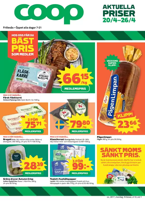 Coop Konsum-katalog i Borås | Coop Konsum reklamblad | 2026-04-20T00:00:00.000Z - 2026-04-26T00:00:00.000Z