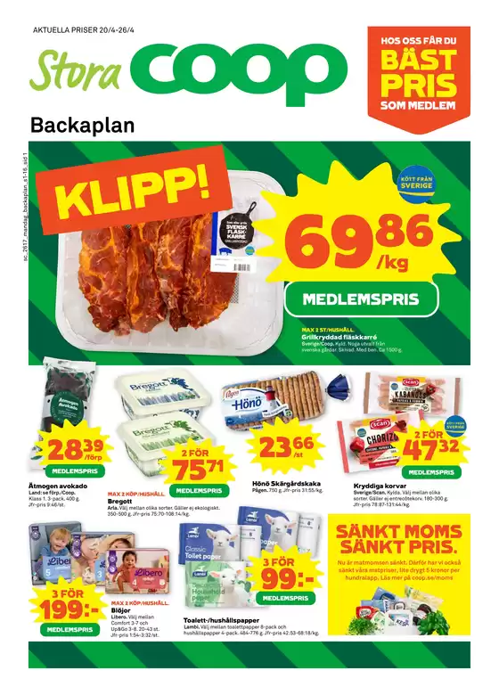 Stora Coop-katalog i Täby | Specialerbjudanden för dig | 2026-04-20T00:00:00.000Z - 2026-04-26T00:00:00.000Z