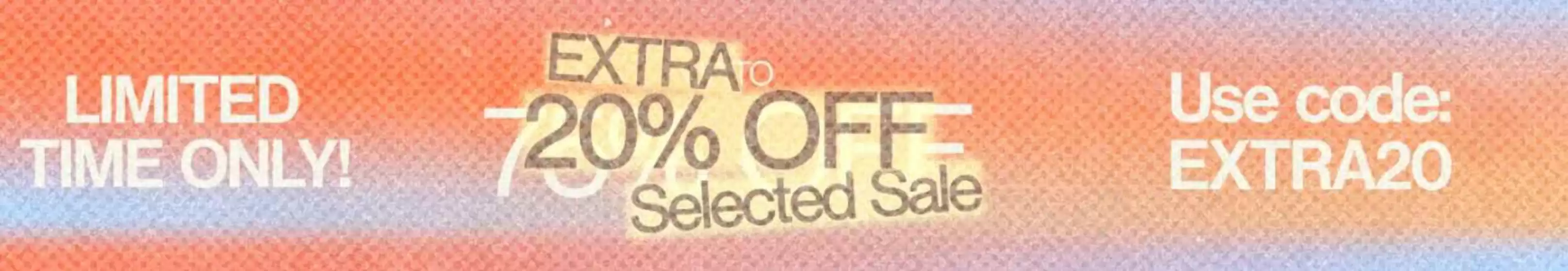 Urban Outfitters-katalog i Karlstad | Extra 20% Off! | 2026-04-22T00:00:00.000Z - 2026-04-30T00:00:00.000Z