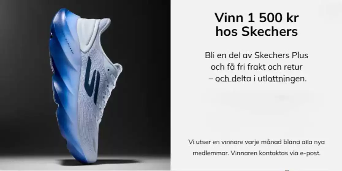 Skechers-katalog i Lunde (Sundsvall) | Erbjudande! | 2026-04-24T00:00:00.000Z - 2026-05-31T00:00:00.000Z