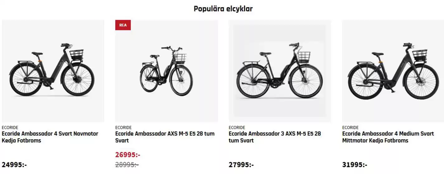 Sport ab-katalog i Lunde (Sundsvall) | Populära elcyklar! | 2026-04-24T00:00:00.000Z - 2026-04-30T00:00:00.000Z