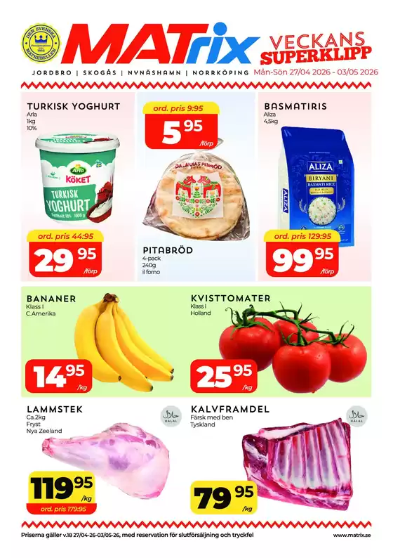 Matrix Butikerna-katalog | Matrix Veckans Annons | 2026-04-27T00:00:00.000Z - 2026-05-03T00:00:00.000Z