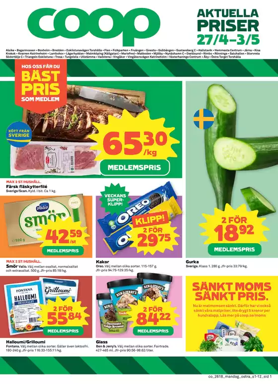 Coop Konsum-katalog | Exklusiva deals och fynd | 2026-04-27T00:00:00.000Z - 2026-05-03T00:00:00.000Z