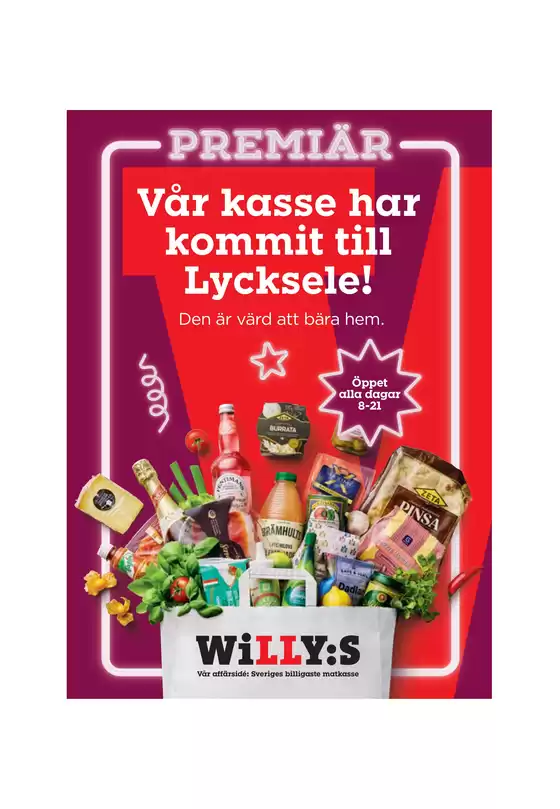 Willys-katalog | Attraktiva specialerbjudanden för alla | 2026-04-27T00:00:00.000Z - 2026-05-11T00:00:00.000Z
