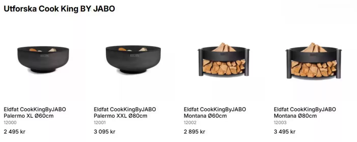 Jabo-katalog i Mörlunda | Utforska Cook King BY JABO! | 2026-04-27T00:00:00.000Z - 2026-05-31T00:00:00.000Z