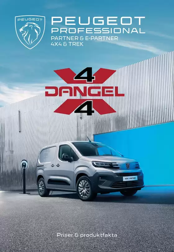 Peugeot-katalog i Östra Odarslöv | Peugeot fyrhjulsdrift dangel | 2026-04-28T00:00:00.000Z - 2026-05-12T00:00:00.000Z