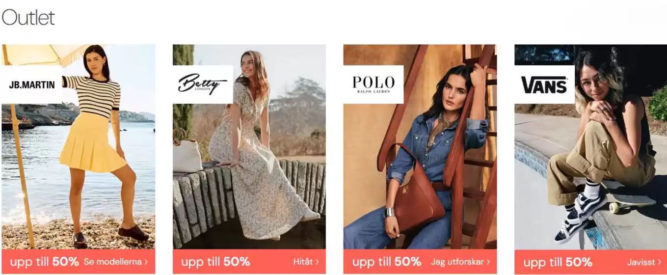 Spartoo-katalog | Outlet - Upp till 50%! | 2026-04-29T00:00:00.000Z - 2026-05-13T00:00:00.000Z