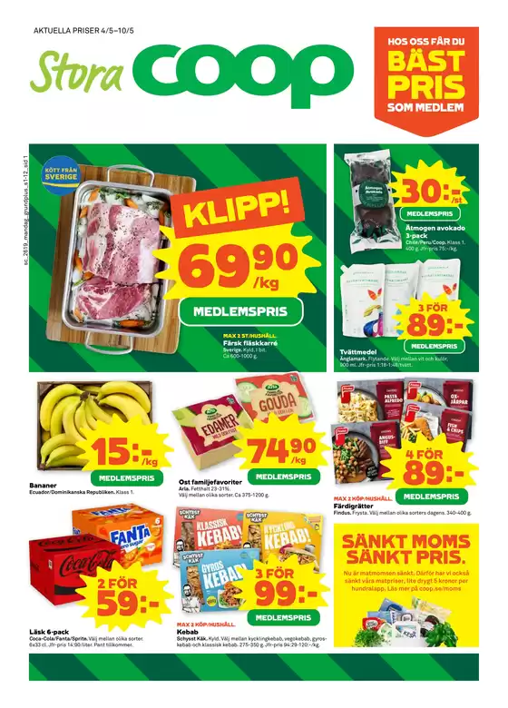 Stora Coop-katalog i Fyllinge | Top-erbjudanden för alla fyndjägare | 2026-05-04T00:00:00.000Z - 2026-05-10T00:00:00.000Z