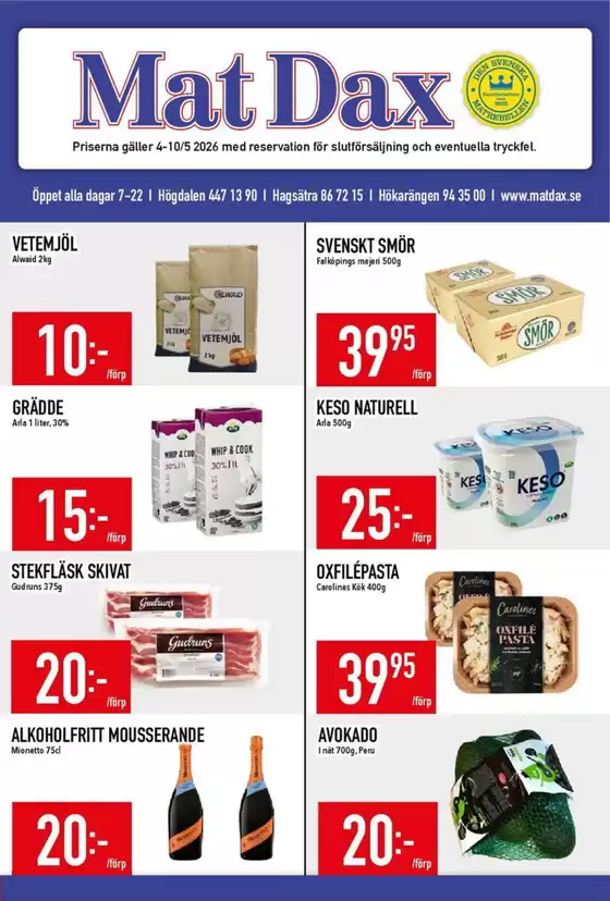 Matdax-katalog i Fyllinge | Matdax reklambad | 2026-05-04T00:00:00.000Z - 2026-05-10T00:00:00.000Z
