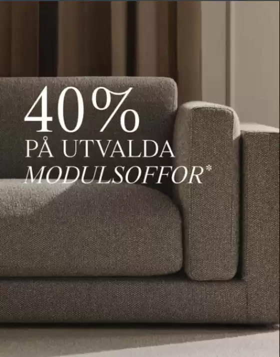 Bolia-katalog | 40% rabatt! | 2026-05-05T00:00:00.000Z - 2026-05-19T00:00:00.000Z