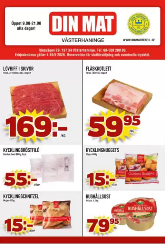 Din Mat-katalog | Erbjudanden! | 2026-05-05T00:00:00.000Z - 2026-05-10T00:00:00.000Z