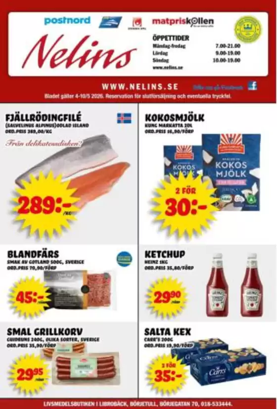 Nelins-katalog | Nelins reklamblad | 2026-05-04T00:00:00.000Z - 2026-05-10T00:00:00.000Z