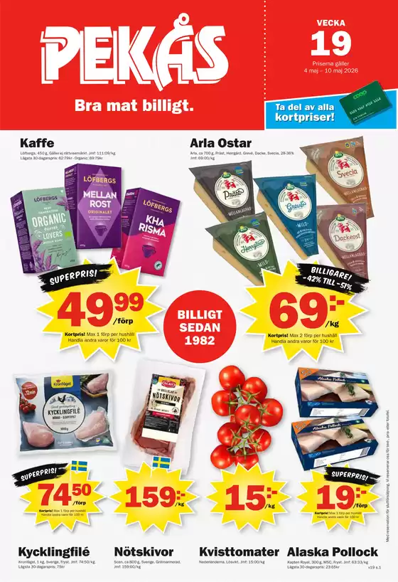 Pekås-katalog | Erbjudande! | 2026-05-05T00:00:00.000Z - 2026-05-10T00:00:00.000Z
