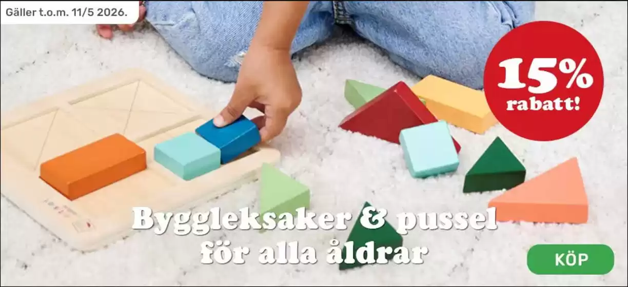 Stor & Liten-katalog | 15% rabatt! | 2026-05-05T00:00:00.000Z - 2026-05-11T00:00:00.000Z