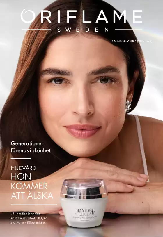 Oriflame-katalog | Upptäck attraktiva erbjudanden | 2026-05-13T00:00:00.000Z - 2026-06-02T00:00:00.000Z