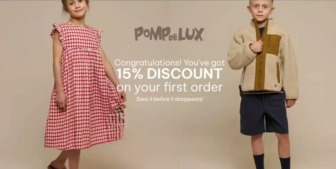 Pomp de Lux-katalog | 15% ON YOUR FIRST ORDER! | 2026-05-15T00:00:00.000Z - 2026-06-30T00:00:00.000Z