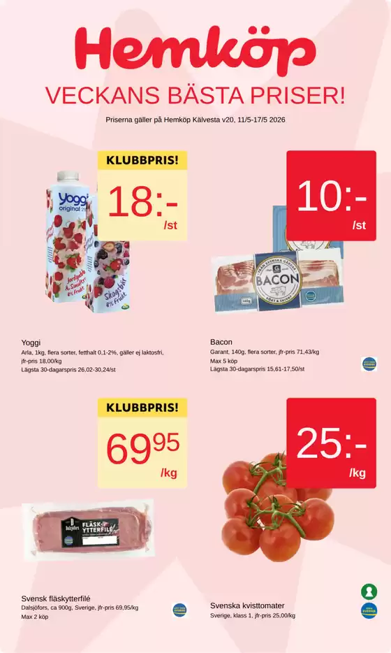 Hemköp-katalog | Hemköp Vrigstad reklamblad | 2026-05-11T00:00:00.000Z - 2026-05-17T00:00:00.000Z
