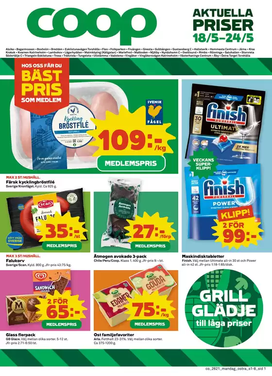 Coop Konsum-katalog i Blåsmark | Aktuella fynd och erbjudanden | 2026-05-18T00:00:00.000Z - 2026-05-24T00:00:00.000Z