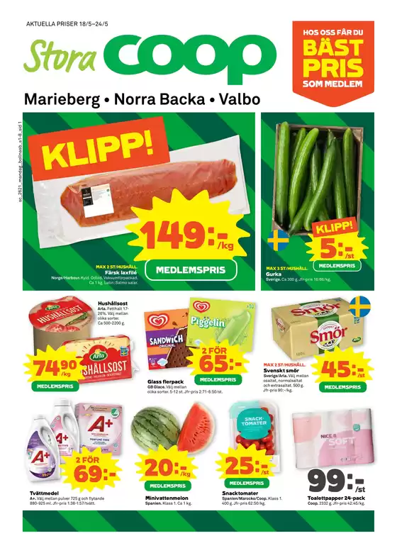 Coop Forum-katalog i Blåsmark | Coop Forum reklamblad | 2026-05-18T00:00:00.000Z - 2026-05-24T00:00:00.000Z