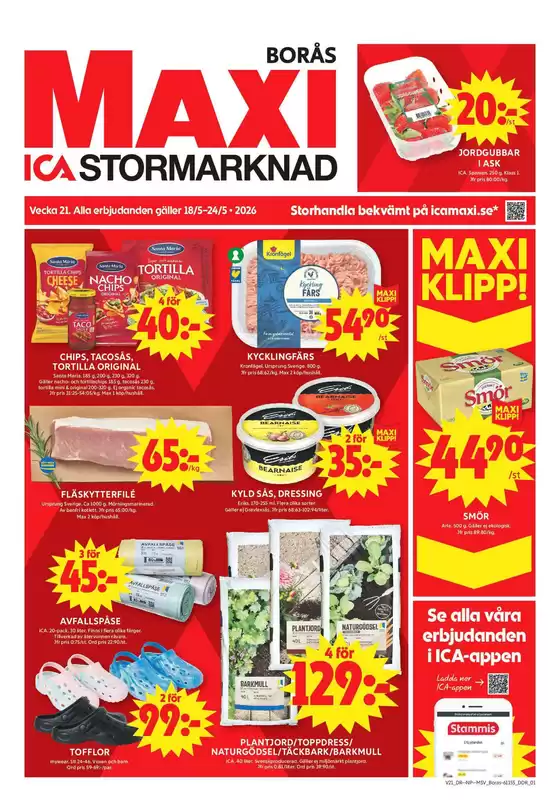 ICA Maxi-katalog | Top-erbjudanden för alla fyndjägare | 2026-05-18T00:00:00.000Z - 2026-05-24T00:00:00.000Z