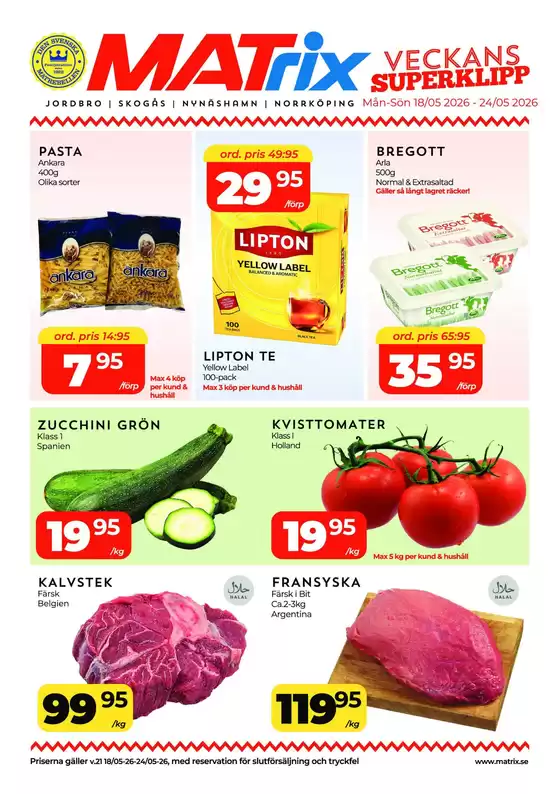 Matrix Butikerna-katalog | Matrix Veckans Annons | 2026-05-18T00:00:00.000Z - 2026-05-24T00:00:00.000Z