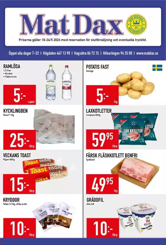 Matdax-katalog | Matdax reklambad | 2026-05-18T00:00:00.000Z - 2026-05-24T00:00:00.000Z