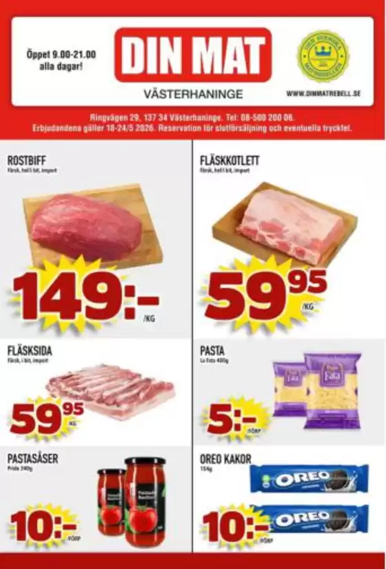 Din Mat-katalog | Din Mat reklambad | 2026-05-18T00:00:00.000Z - 2026-05-24T00:00:00.000Z