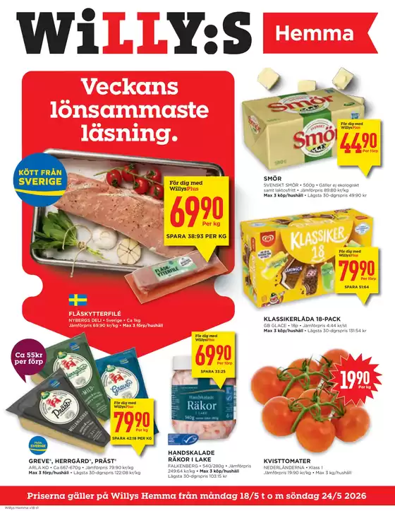 Willys-katalog | Stort urval av erbjudanden | 2026-05-18T00:00:00.000Z - 2026-05-24T00:00:00.000Z