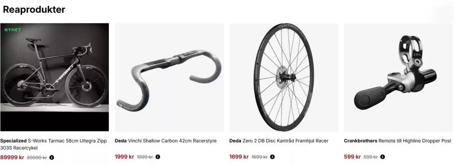CykelCity-katalog | Reaprodukter! | 2026-05-21T00:00:00.000Z - 2026-05-31T00:00:00.000Z