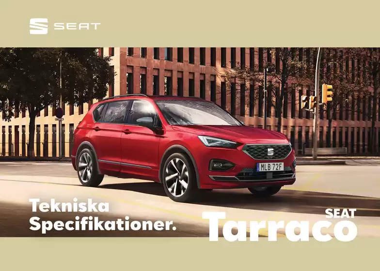 Seat-katalog | Seat Tarraco tekniska spec | 2026-05-22T00:00:00.000Z - 2026-06-05T00:00:00.000Z