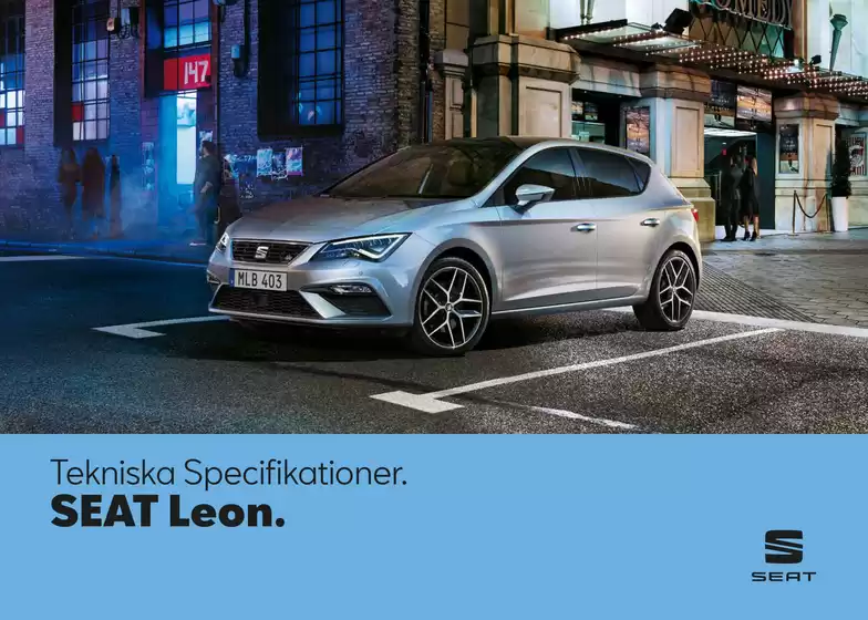 Seat-katalog | Seat Leon tekniska spec | 2026-05-22T00:00:00.000Z - 2026-06-05T00:00:00.000Z