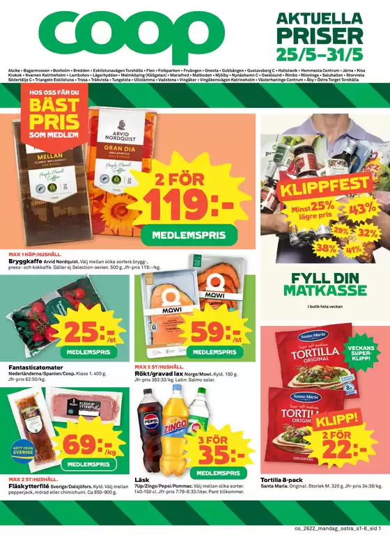 Coop Konsum-katalog | Aktuella fynd och erbjudanden | 2026-05-25T00:00:00.000Z - 2026-05-31T00:00:00.000Z