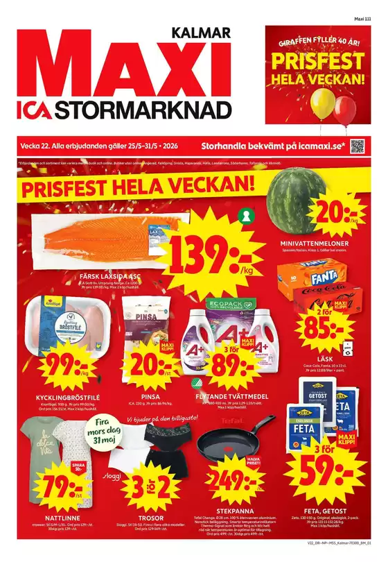 ICA Maxi-katalog | Nya erbjudanden att upptäcka | 2026-05-25T00:00:00.000Z - 2026-05-31T00:00:00.000Z